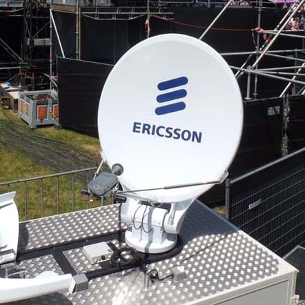 Ericsson vloot voorzien van automatische KA-SAT systemen